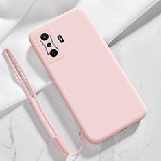 Silikon Hülle Handyhülle Ultra Dünn Flexible Schutzhülle 360 Grad Ganzkörper Tasche YK4 für Xiaomi Redmi K50 Gaming AMG F1 5G Rosa