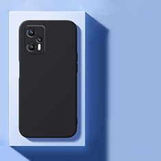 Silikon Hülle Handyhülle Ultra Dünn Flexible Schutzhülle 360 Grad Ganzkörper Tasche YK4 für Xiaomi Redmi Note 11T Pro 5G Schwarz