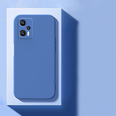 Silikon Hülle Handyhülle Ultra Dünn Flexible Schutzhülle 360 Grad Ganzkörper Tasche YK4 für Xiaomi Redmi Note 11T Pro+ Plus 5G Blau