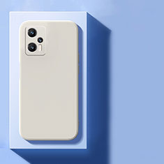 Silikon Hülle Handyhülle Ultra Dünn Flexible Schutzhülle 360 Grad Ganzkörper Tasche YK4 für Xiaomi Redmi Note 11T Pro+ Plus 5G Weiß