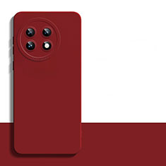Silikon Hülle Handyhülle Ultra Dünn Flexible Schutzhülle 360 Grad Ganzkörper Tasche YK5 für OnePlus Ace 2 5G Rot