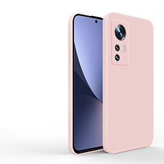 Silikon Hülle Handyhülle Ultra Dünn Flexible Schutzhülle 360 Grad Ganzkörper Tasche YK5 für Xiaomi Mi 12T 5G Rosa