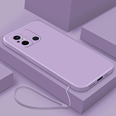 Silikon Hülle Handyhülle Ultra Dünn Flexible Schutzhülle 360 Grad Ganzkörper Tasche YK5 für Xiaomi Poco C55 Violett