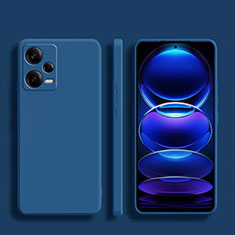 Silikon Hülle Handyhülle Ultra Dünn Flexible Schutzhülle 360 Grad Ganzkörper Tasche YK5 für Xiaomi Redmi Note 12 Pro+ Plus 5G Blau
