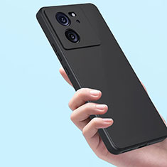 Silikon Hülle Handyhülle Ultra Dünn Flexible Schutzhülle 360 Grad Ganzkörper Tasche YK6 für Xiaomi Mi 13T 5G Schwarz