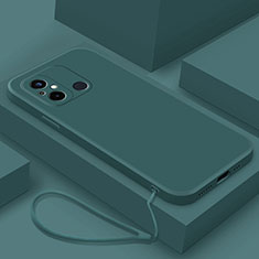 Silikon Hülle Handyhülle Ultra Dünn Flexible Schutzhülle 360 Grad Ganzkörper Tasche YK6 für Xiaomi Redmi 11A 4G Grün