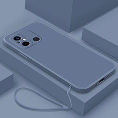 Silikon Hülle Handyhülle Ultra Dünn Flexible Schutzhülle 360 Grad Ganzkörper Tasche YK6 für Xiaomi Redmi 11A 4G Lavendel Grau