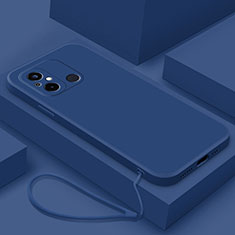 Silikon Hülle Handyhülle Ultra Dünn Flexible Schutzhülle 360 Grad Ganzkörper Tasche YK6 für Xiaomi Redmi 12C 4G Blau