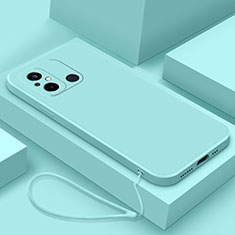 Silikon Hülle Handyhülle Ultra Dünn Flexible Schutzhülle 360 Grad Ganzkörper Tasche YK6 für Xiaomi Redmi 12C 4G Cyan