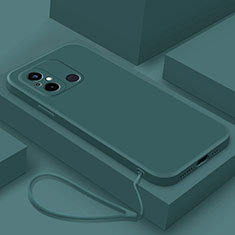 Silikon Hülle Handyhülle Ultra Dünn Flexible Schutzhülle 360 Grad Ganzkörper Tasche YK6 für Xiaomi Redmi 12C 4G Grün