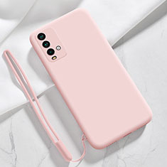 Silikon Hülle Handyhülle Ultra Dünn Flexible Schutzhülle 360 Grad Ganzkörper Tasche YK6 für Xiaomi Redmi 9T 4G Rosegold