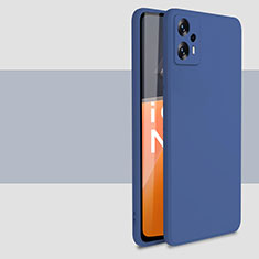 Silikon Hülle Handyhülle Ultra Dünn Flexible Schutzhülle 360 Grad Ganzkörper Tasche YK6 für Xiaomi Redmi Note 11T Pro+ Plus 5G Blau