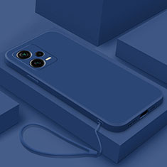 Silikon Hülle Handyhülle Ultra Dünn Flexible Schutzhülle 360 Grad Ganzkörper Tasche YK6 für Xiaomi Redmi Note 12 5G Blau