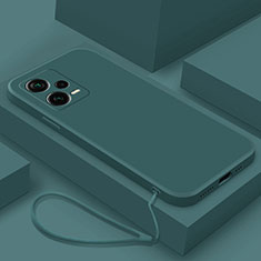 Silikon Hülle Handyhülle Ultra Dünn Flexible Schutzhülle 360 Grad Ganzkörper Tasche YK6 für Xiaomi Redmi Note 12 Pro+ Plus 5G Grün
