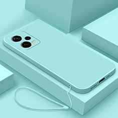 Silikon Hülle Handyhülle Ultra Dünn Flexible Schutzhülle 360 Grad Ganzkörper Tasche YK6 für Xiaomi Redmi Note 12 Pro+ Plus 5G Hellblau