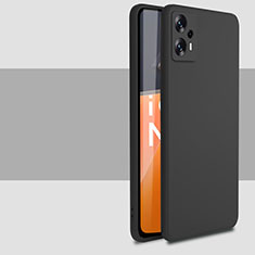 Silikon Hülle Handyhülle Ultra Dünn Flexible Schutzhülle 360 Grad Ganzkörper Tasche YK6 für Xiaomi Redmi Note 12T Pro 5G Schwarz