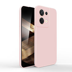 Silikon Hülle Handyhülle Ultra Dünn Flexible Schutzhülle 360 Grad Ganzkörper Tasche YK6 für Xiaomi Redmi Note 13 5G Rosa