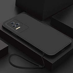 Silikon Hülle Handyhülle Ultra Dünn Flexible Schutzhülle 360 Grad Ganzkörper Tasche YK7 für Xiaomi Redmi K50 5G Schwarz