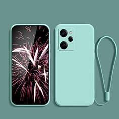 Silikon Hülle Handyhülle Ultra Dünn Flexible Schutzhülle 360 Grad Ganzkörper Tasche YK7 für Xiaomi Redmi Note 12 Pro Speed 5G Minzgrün
