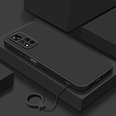 Silikon Hülle Handyhülle Ultra Dünn Flexible Schutzhülle 360 Grad Ganzkörper Tasche YK8 für Xiaomi Mi 11i 5G (2022) Schwarz