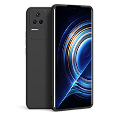 Silikon Hülle Handyhülle Ultra Dünn Flexible Schutzhülle 360 Grad Ganzkörper Tasche YK9 für Xiaomi Redmi K50 Pro 5G Schwarz