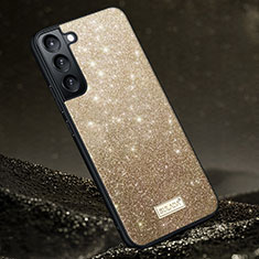 Silikon Hülle Handyhülle Ultra Dünn Flexible Schutzhülle Tasche A01 für Samsung Galaxy S21 5G Gold