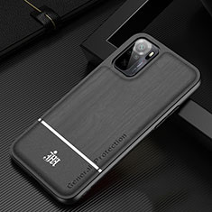 Silikon Hülle Handyhülle Ultra Dünn Flexible Schutzhülle Tasche JM1 für Xiaomi Poco M5S Schwarz