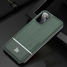 Silikon Hülle Handyhülle Ultra Dünn Flexible Schutzhülle Tasche JM1 für Xiaomi Redmi Note 10S 4G Grün