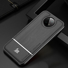 Silikon Hülle Handyhülle Ultra Dünn Flexible Schutzhülle Tasche JM1 für Xiaomi Redmi Note 9 5G Schwarz