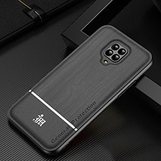 Silikon Hülle Handyhülle Ultra Dünn Flexible Schutzhülle Tasche JM1 für Xiaomi Redmi Note 9 Pro Max Schwarz