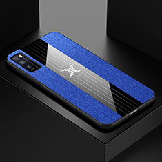 Silikon Hülle Handyhülle Ultra Dünn Flexible Schutzhülle Tasche S01 für Huawei Enjoy 20 Pro 5G Blau