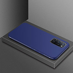 Silikon Hülle Handyhülle Ultra Dünn Flexible Schutzhülle Tasche S01 für Oppo A52 Blau