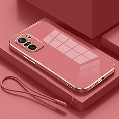Silikon Hülle Handyhülle Ultra Dünn Flexible Schutzhülle Tasche S01 für Xiaomi Mi 11i 5G Rot