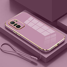 Silikon Hülle Handyhülle Ultra Dünn Flexible Schutzhülle Tasche S01 für Xiaomi Mi 11X 5G Violett