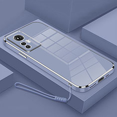Silikon Hülle Handyhülle Ultra Dünn Flexible Schutzhülle Tasche S01 für Xiaomi Mi 12T 5G Lavendel Grau