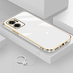 Silikon Hülle Handyhülle Ultra Dünn Flexible Schutzhülle Tasche S01 für Xiaomi Redmi 10 Prime Plus 5G Weiß