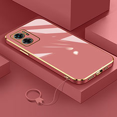 Silikon Hülle Handyhülle Ultra Dünn Flexible Schutzhülle Tasche S01 für Xiaomi Redmi 11 Prime 5G Rot