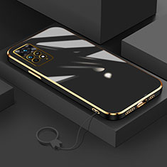 Silikon Hülle Handyhülle Ultra Dünn Flexible Schutzhülle Tasche S01 für Xiaomi Redmi Note 11 Pro 4G Schwarz
