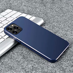 Silikon Hülle Handyhülle Ultra Dünn Flexible Schutzhülle Tasche S02 für Apple iPhone 12 Pro Blau