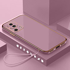 Silikon Hülle Handyhülle Ultra Dünn Flexible Schutzhülle Tasche S02 für Xiaomi Mi 12 Lite NE 5G Violett