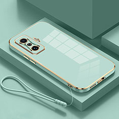 Silikon Hülle Handyhülle Ultra Dünn Flexible Schutzhülle Tasche S02 für Xiaomi Poco F4 GT 5G Grün