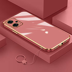 Silikon Hülle Handyhülle Ultra Dünn Flexible Schutzhülle Tasche S02 für Xiaomi Poco X4 GT 5G Rot