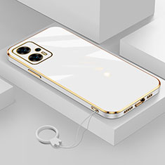 Silikon Hülle Handyhülle Ultra Dünn Flexible Schutzhülle Tasche S02 für Xiaomi Redmi Note 11T Pro 5G Weiß