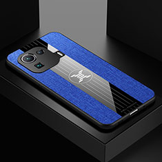 Silikon Hülle Handyhülle Ultra Dünn Flexible Schutzhülle Tasche S04 für Xiaomi Mi 11 Pro 5G Blau