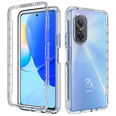 Silikon Hülle Handyhülle Ultra Dünn Flexible Schutzhülle Tasche Transparent Vorder und Rückseite 360 Grad Ganzkörper Farbverlauf für Huawei Honor 50 SE 5G Klar