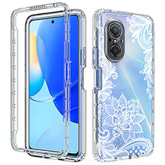 Silikon Hülle Handyhülle Ultra Dünn Flexible Schutzhülle Tasche Transparent Vorder und Rückseite 360 Grad Ganzkörper für Huawei Nova 9 SE Weiß