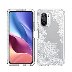 Silikon Hülle Handyhülle Ultra Dünn Flexible Schutzhülle Tasche Transparent Vorder und Rückseite 360 Grad Ganzkörper JX1 für Xiaomi Mi 11X Pro 5G Weiß