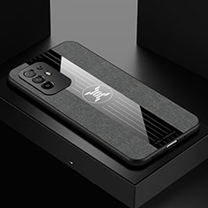 Silikon Hülle Handyhülle Ultra Dünn Flexible Schutzhülle Tasche X01L für Oppo Reno5 Z 5G Grau