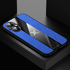 Silikon Hülle Handyhülle Ultra Dünn Flexible Schutzhülle Tasche X01L für Oppo Reno7 Lite 5G Blau