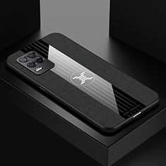 Silikon Hülle Handyhülle Ultra Dünn Flexible Schutzhülle Tasche X01L für Realme Q3 5G Schwarz